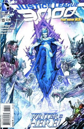 Justice League 3000 13 published by DC with cover art by Howard Porter