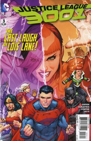 Justice League 3001 3 published by DC with cover art by Howard Porter