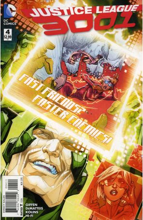 Justice League 3001 4 published by DC with cover art by Howard Porter