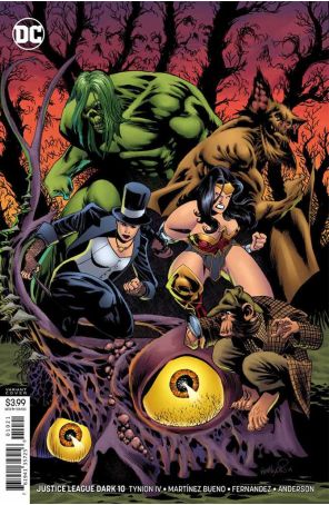Justice League Dark (2nd Series) 10A published by DC with cover art by Kelley Jones