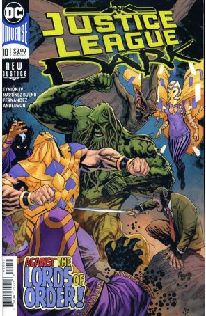 Justice League Dark (2nd Series) 10 published by DC with cover art by Alvaro Eduardo Martinez Bueno
