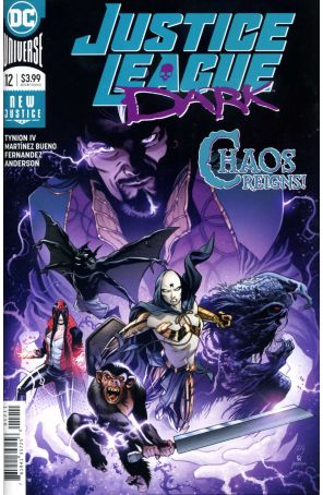 Justice League Dark (2nd Series) 12 published by DC with cover art by Alvaro Eduardo Martinez Bueno