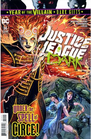 Justice League Dark (2nd Series) 14 published by DC with cover art by Guillem March
