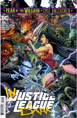 Justice League Dark (2nd Series) 15 published by DC with cover art by Guillem March