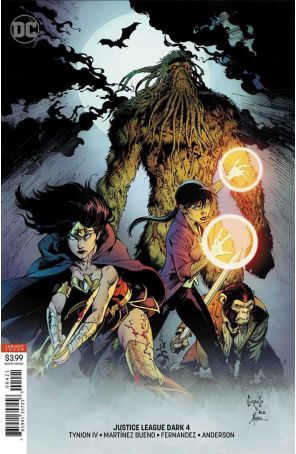 Justice League Dark (2nd Series) 4A published by DC with cover art by Greg Capullo