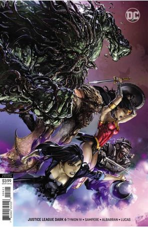 Justice League Dark (2nd Series) 6A published by DC with cover art by Clayton Crain