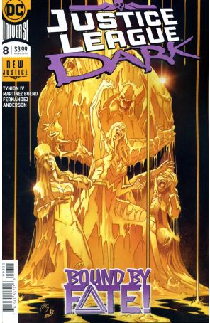 Justice League Dark (2nd Series) 8 published by DC with cover art by Alvaro Eduardo Martinez Bueno
