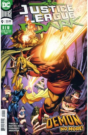 Justice League Dark (2nd Series) 9 published by DC with cover art by Alvaro Martínez Bueno