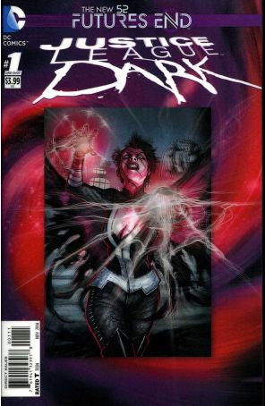 Justice League Dark: Futures End 1 published by DC with cover art by Juan Ferreyra