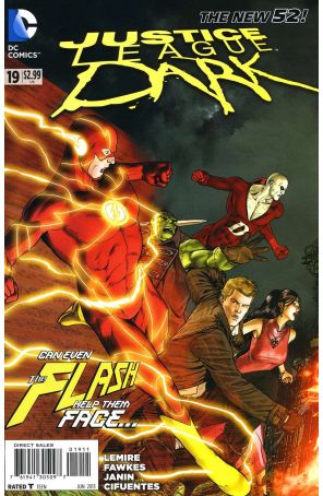 Justice League Dark 19 published by DC with cover art by Mikel Janin