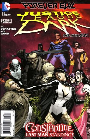 Justice League Dark 24 published by DC with cover art by Mikel Janin