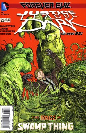 Justice League Dark 25 published by DC with cover art by Mikel Janin