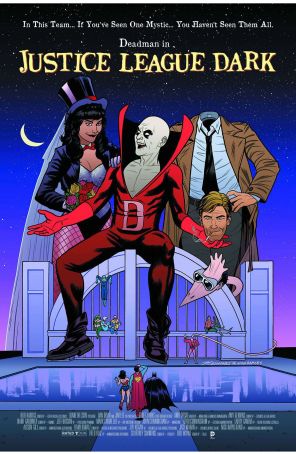 Justice League Dark 40A published by DC with cover art by Joe Quinones