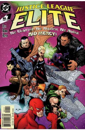 Justice League Elite 1 published by DC with cover art by Doug Mahnke