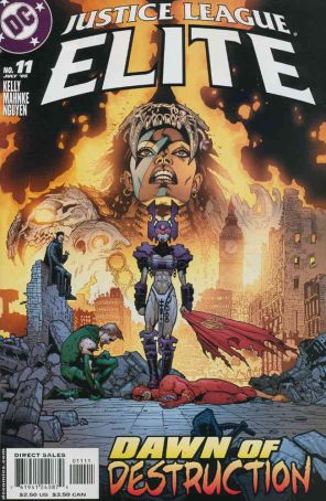 Justice League Elite 11 published by DC with cover art by Doug Mahnke