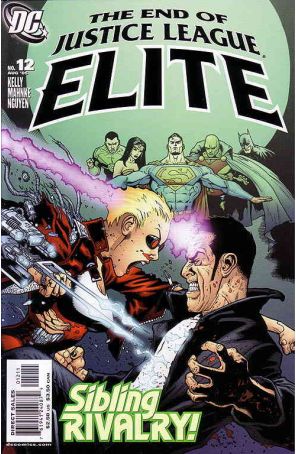 Justice League Elite 12 published by DC with cover art by Doug Mahnke