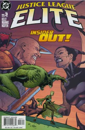 Justice League Elite 3 published by DC with cover art by Doug Mahnke