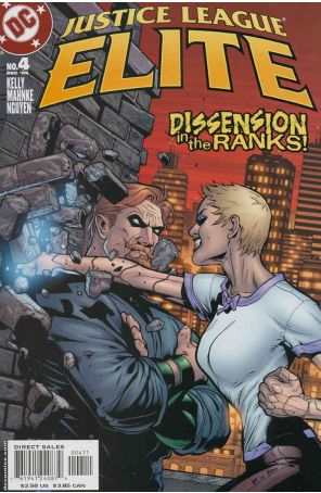 Justice League Elite 4 published by DC with cover art by Doug Mahnke