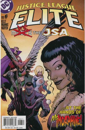 Justice League Elite 6 published by DC with cover art by Doug Mahnke