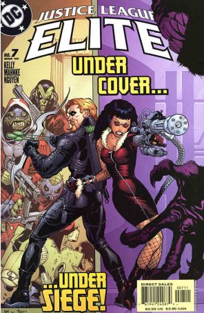 Justice League Elite 7 published by DC with cover art by Doug Mahnke