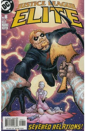 Justice League Elite 8 published by DC with cover art by Doug Mahnke