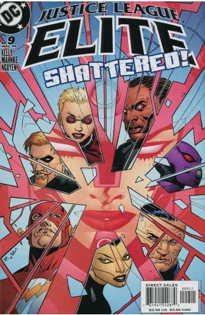 Justice League Elite 9 published by DC with cover art by Doug Mahnke