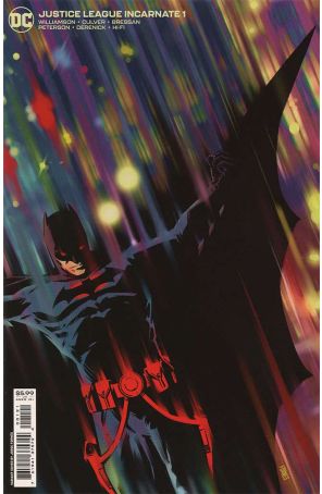 Justice League Incarnate 1A published by DC with cover art by Jorge Fornes