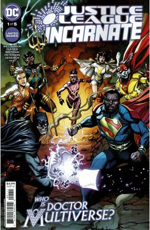 Justice League Incarnate 1 published by DC with cover art by Gary Frank