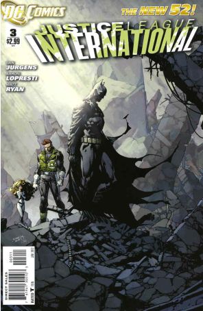Justice League International (2nd Series) 3 published by DC with cover art by David Finch