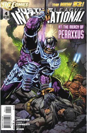 Justice League International (2nd Series) 4 published by DC with cover art by David Finch