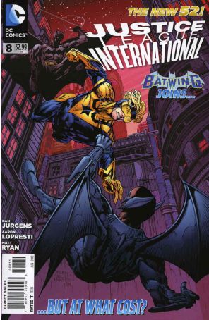Justice League International (2nd Series) 8 published by DC with cover art by David Finch