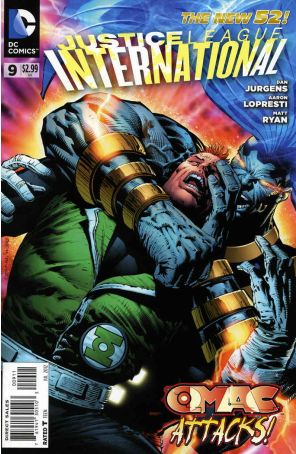 Justice League International (2nd Series) 9 published by DC with cover art by David Finch