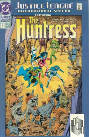 Justice League International Special 2 published by DC with cover art by Joe Staton