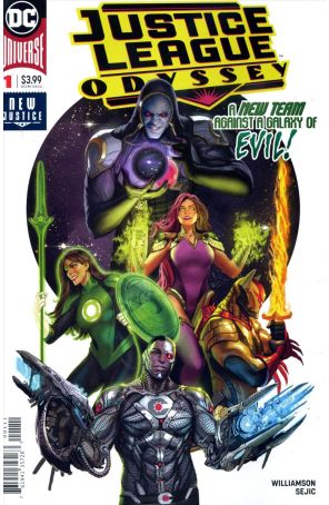 Justice League Odyssey 1 published by DC with cover art by Stjepan Sejic