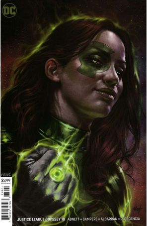 Justice League Odyssey 10A published by DC with cover art by Lucio Parrillo