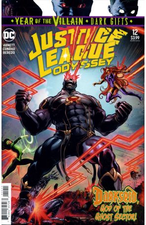 Justice League Odyssey 12 published by DC with cover art by Will Conrad