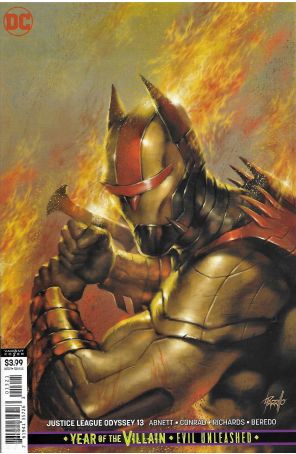 Justice League Odyssey 13A published by DC with cover art by Lucio Parrillo