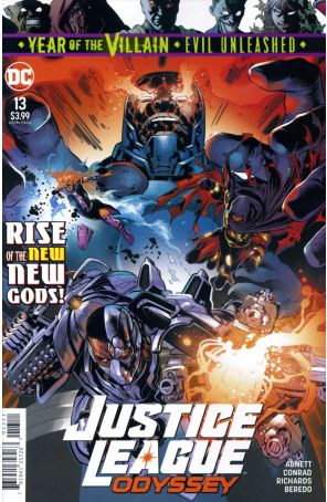 Justice League Odyssey 13 published by DC with cover art by Will Conrad