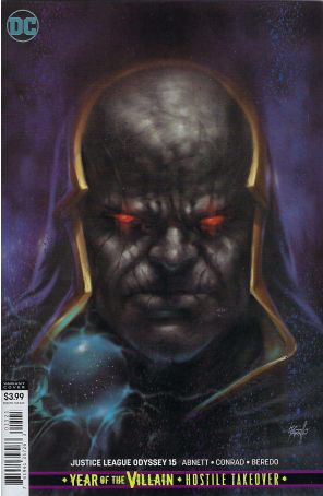 Justice League Odyssey 15A published by DC with cover art by Lucio Parillo