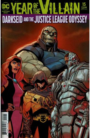 Justice League Odyssey 15 published by DC with cover art by Neil Googe