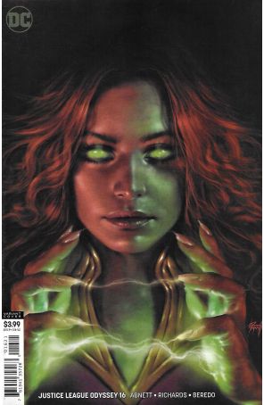 Justice League Odyssey 16A published by DC with cover art by Lucio Parrillo