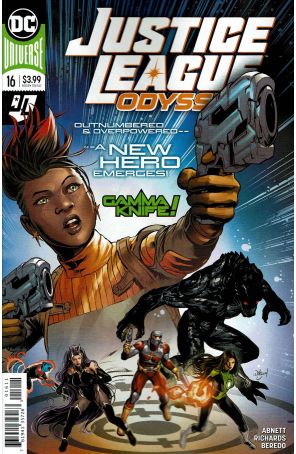 Justice League Odyssey 16 published by DC with cover art by Will Conrad