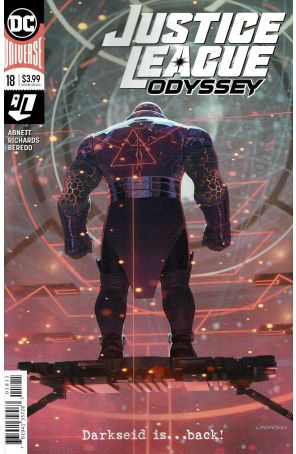 Justice League Odyssey 18 published by DC with cover art by Jose Ladrönn