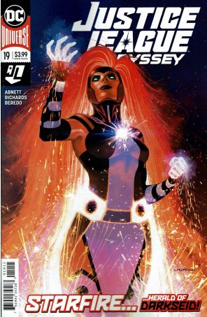 Justice League Odyssey 19 published by DC with cover art by Jose Ladrönn