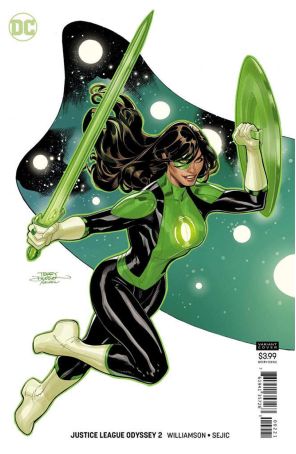 Justice League Odyssey 2A published by DC with cover art by Terry Dodson