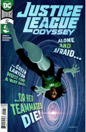 Justice League Odyssey 22 published by DC with cover art by Jose Ladrönn