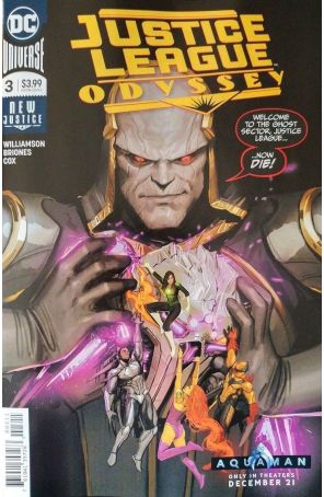 Justice League Odyssey 3 published by DC with cover art by Stjepan Sejic