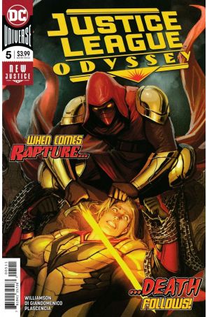 Justice League Odyssey 5 published by DC with cover art by Stejpan Sejic