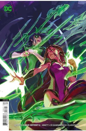 Justice League Odyssey 6A published by DC with cover art by Toni Infante