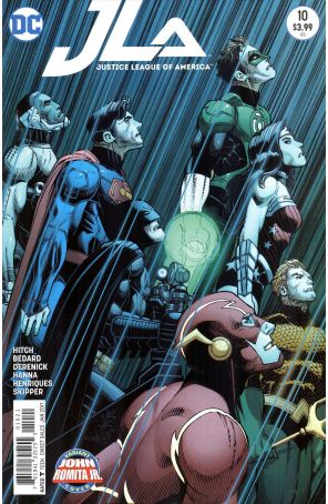 Justice League Of America (4th Series) 10A published by DC with cover art by John Romita